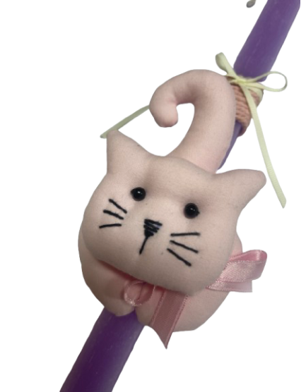 Kitten candle