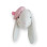 White bunny with  hat