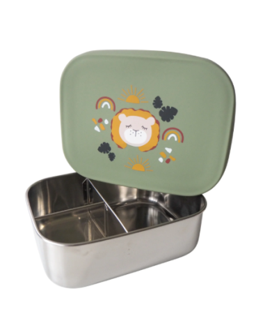 Lunch Box lion- Olive