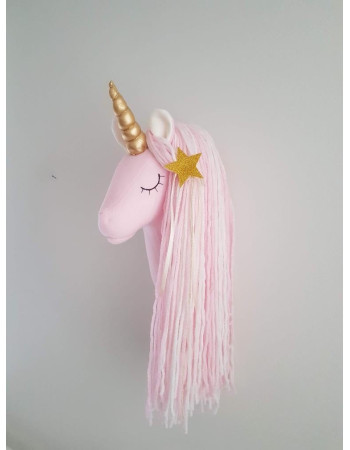 Pink unicorn star