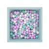 Mint square ball pool with 220 balls