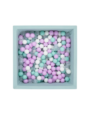Mint square ball pool with 220 balls