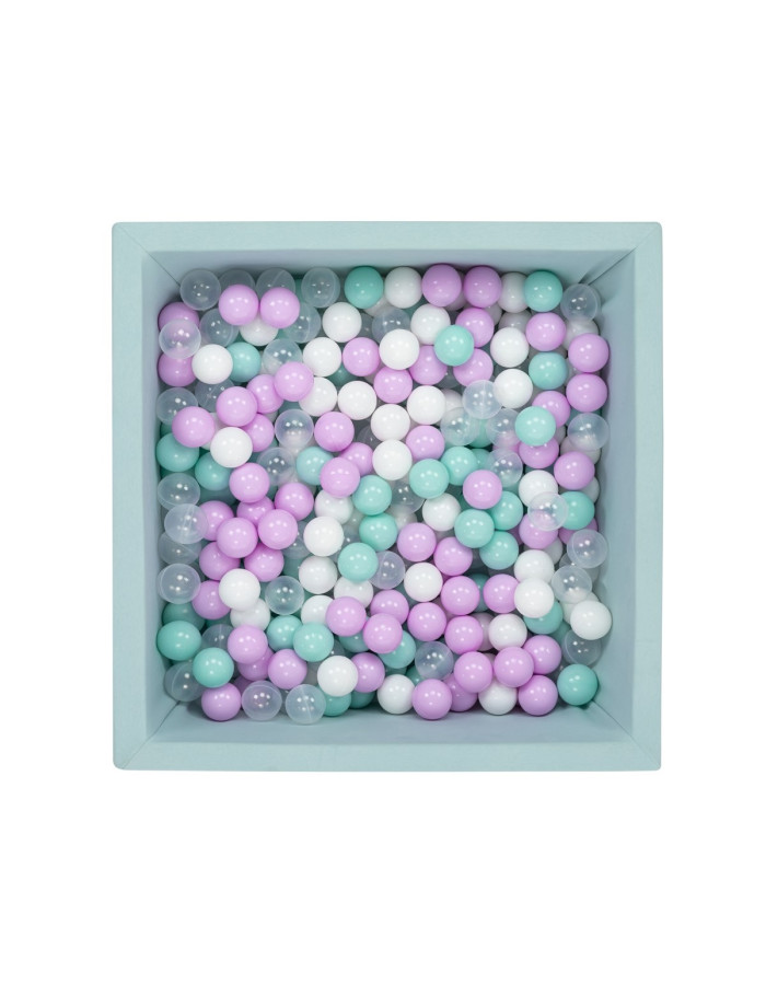 Mint square ball pool with 220 balls
