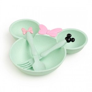 Παιδικό Σετ Φαγητού Μίνι - Minnie 3 τεμ. - mint