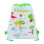 Children's backpack excursion-beach backpack white with dinosaurs 36x27 polyester