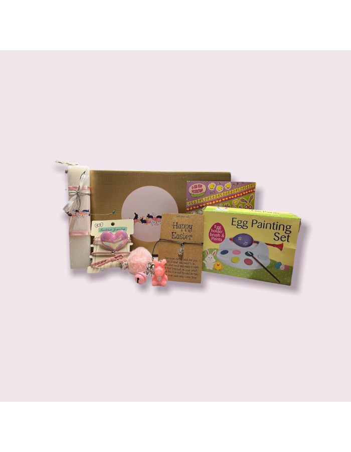 Gift set with Easter candle-Bunny
