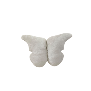 Πεταλούδα total white Διακοσμητικό Τοίχου 100% Βαμβάκι