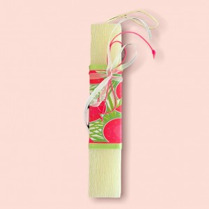 Gift set with Easter candle-Watermelon