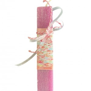 Gift set with Easter candle-Butterflies