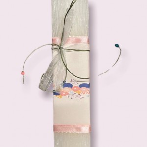 Gift set with Easter candle-Bunny