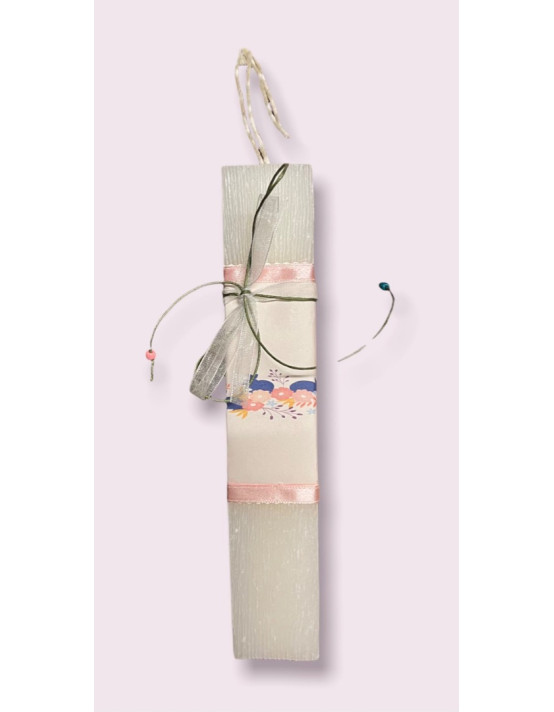 Gift set with Easter candle-Bunny