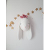 Rabbit with flowers