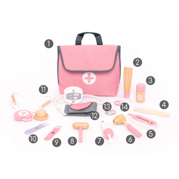 Σετ Γιατρού “Doctor on Call” – Ροζ