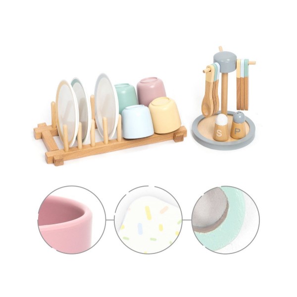 Ξύλινο Σερβίτσιο Φαγητού