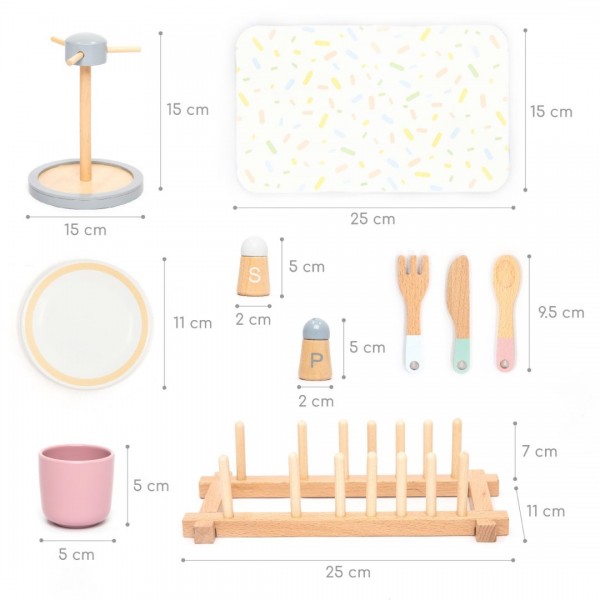 Ξύλινο Σερβίτσιο Φαγητού