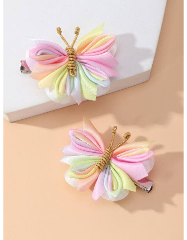 Gift set with Easter candle-Butterflies