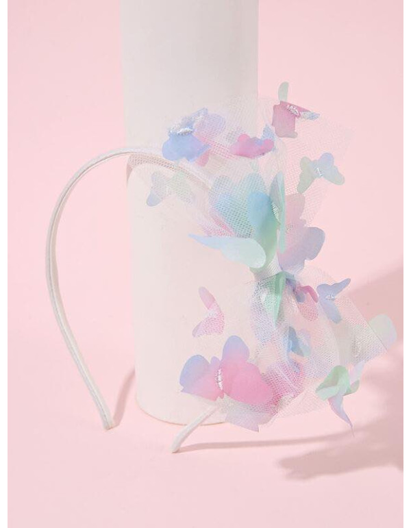 Gift set with Easter candle-Butterflies
