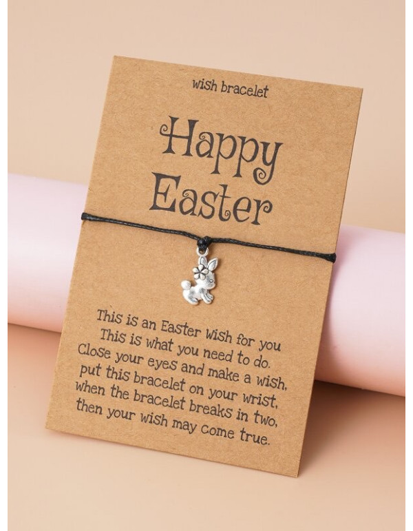 Gift set with Easter candle-Bunny
