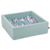 Mint square ball pool with 220 balls