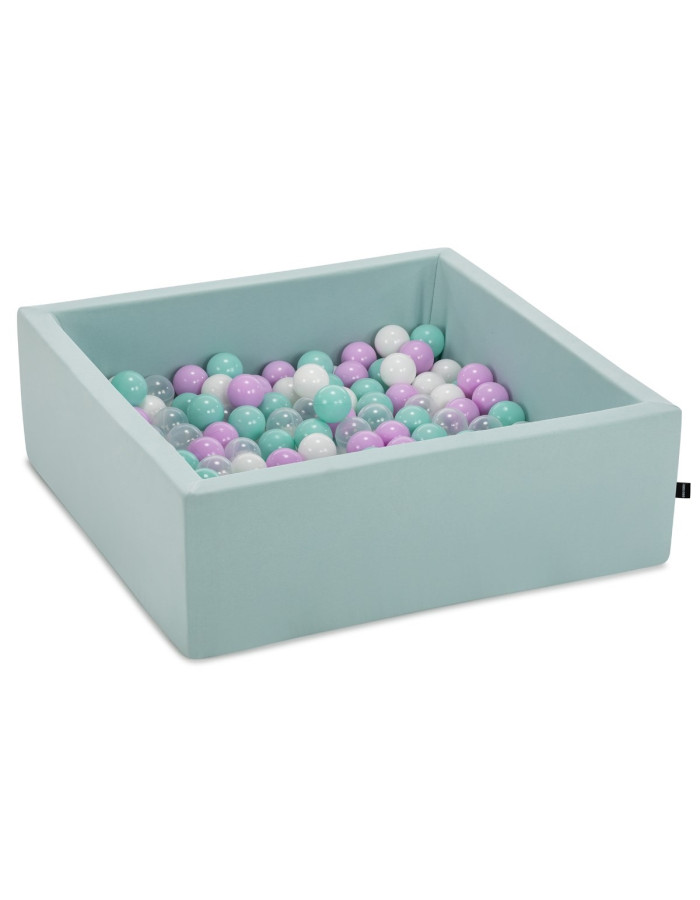 Mint square ball pool with 220 balls