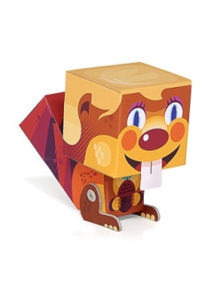 χάρτινη κατασκευή 3d Maisie Squirrel