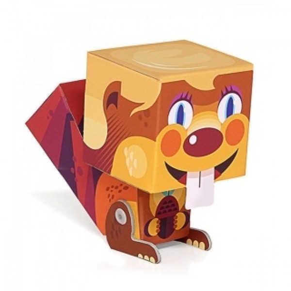 χάρτινη κατασκευή 3d Maisie Squirrel χάρτινη κατασκευή 3d Maisie Squirrel