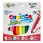 CARIOCA Μαρκαδόροι Jumbo 12 τμχ