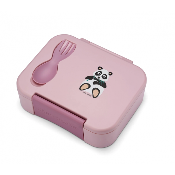 Carl Oscar Plastic Kids' Food Container 0.36lt Pink x x 5.7cm