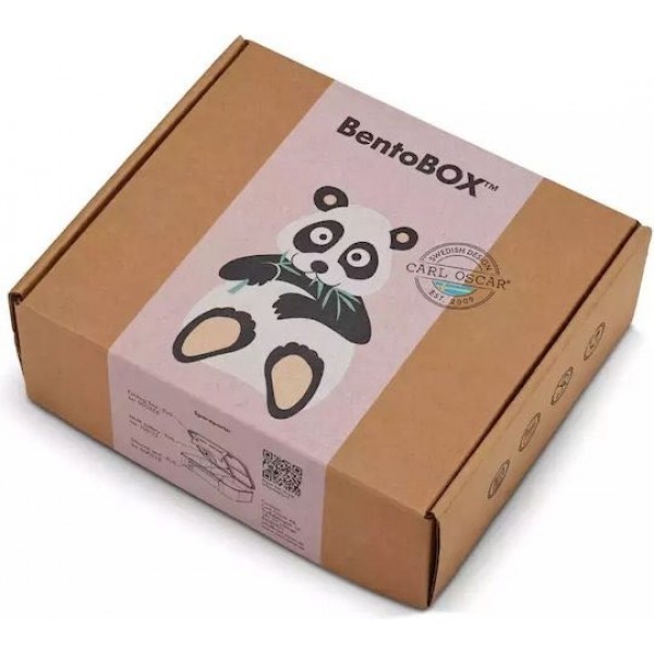 Carl Oscar Plastic Kids' Food Container 0.36lt Pink x x 5.7cm