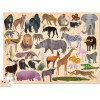 Παιδικό Puzzle Ζώα Της Ζούγκλας 100pcs για 5+ Ετών
