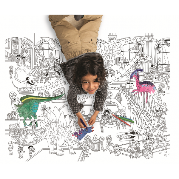 Αφίσα Γίγας Για Ζωγραφική Δεινόσαυροι 112x83,5cm