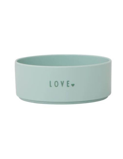 Design Letters: Μπολ από Tritan - Mini favourite Love Green Ύ: 4 εκ. - Δ: 11 εκ.