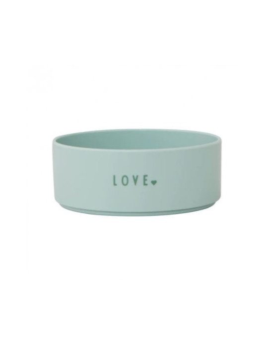 Design Letters: Μπολ από Tritan - Mini favourite Love Green Ύ: 4 εκ. - Δ: 11 εκ.