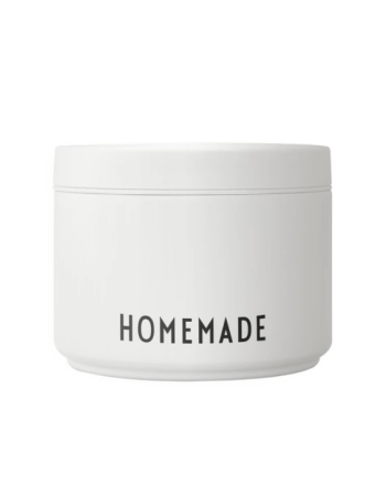 Θερμός φαγητού από ανοξείδωτο ατσάλι Small ''Homemade'' White 330ml