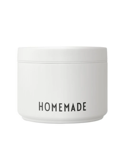 Θερμός φαγητού από ανοξείδωτο ατσάλι Small Homemade White 330ml