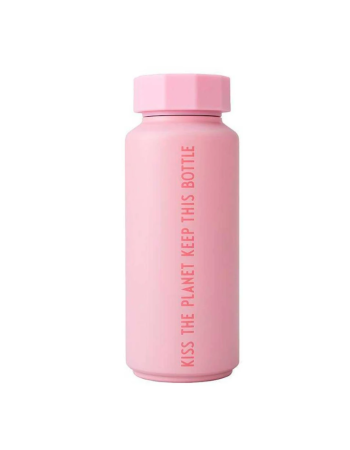 Θερμός μπουκάλι από ανοξείδωτο ατσάλι ''Pink kiss'' 500ml