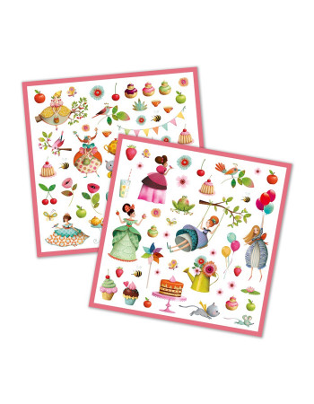 160 Djeco Stickers