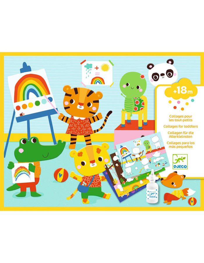 Djeco Collage travel Kid 1.5++ years Djeco Collage travel Kid 1.5++ years