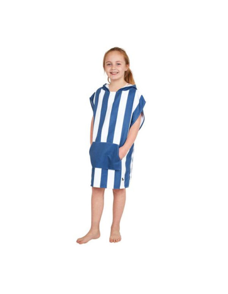 Dock & Bay Quickdry Fever Kids Beach Poncho Blue