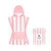Dock & Bay: Παιδικό πόντσο Quickdry - Malibu Pink Microfiber (Μικροϊνες) 66 x49cm