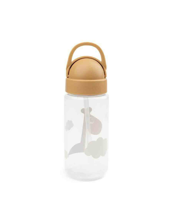 ΠΑΓΟΥΡΙ πλαστικό με καλαμάκι Raffi Mustard 350ml