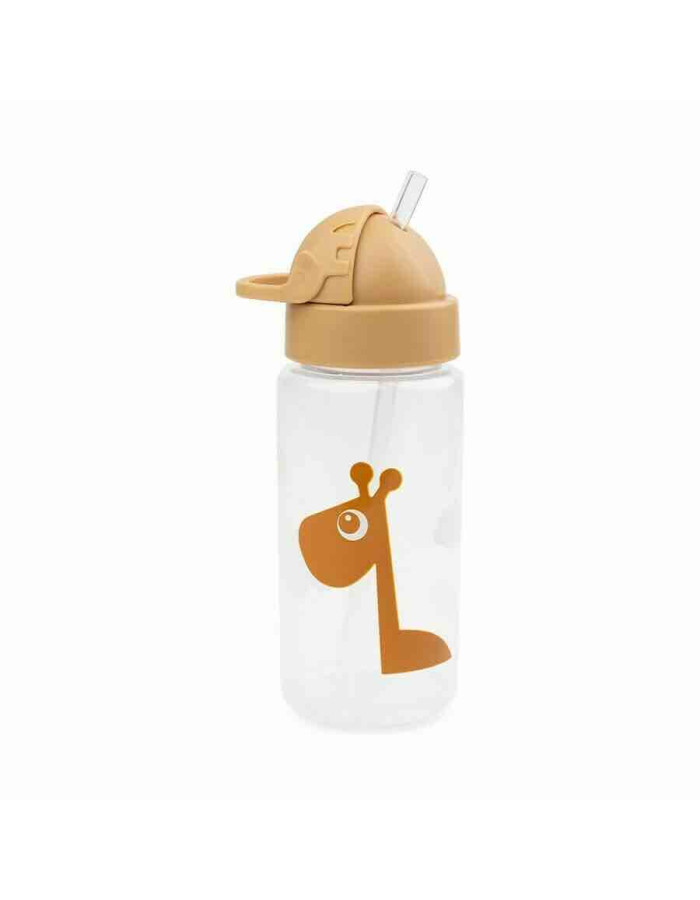ΠΑΓΟΥΡΙ πλαστικό με καλαμάκι Raffi Mustard 350ml