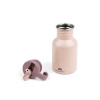 Done by Deer Kids Plastic Water Bottle with Straw Ozzo Powder Ροζ Ozzo Powder 350ml