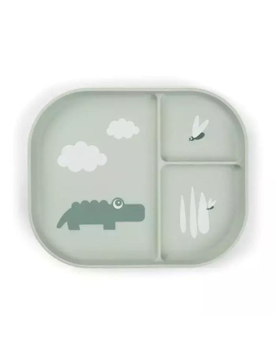 Done by Deer Plastic Toddler Plate Green Add to comparison  Done by Deer Plastic Toddler Plate Green