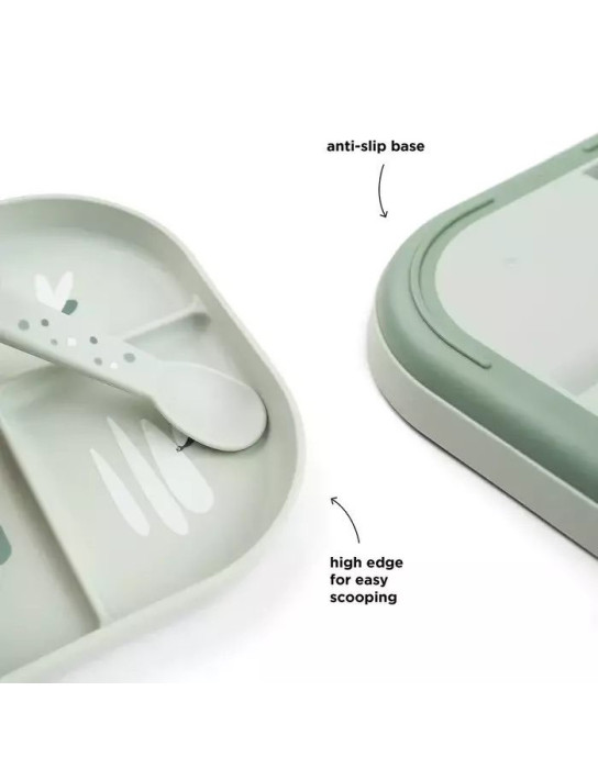 Done by Deer Plastic Toddler Plate Green Add to comparison  Done by Deer Plastic Toddler Plate Green