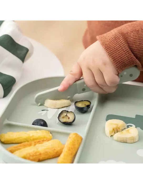 Done by Deer Plastic Toddler Plate Green Add to comparison  Done by Deer Plastic Toddler Plate Green