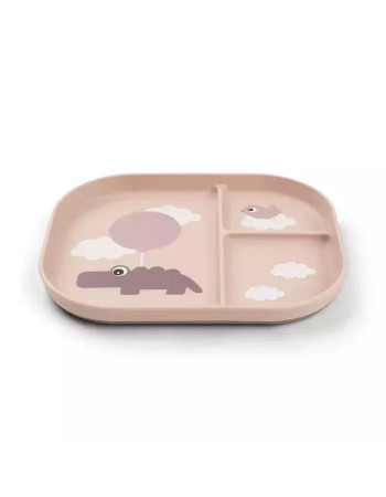 Done by Deer Plastic Toddler Plate Powder