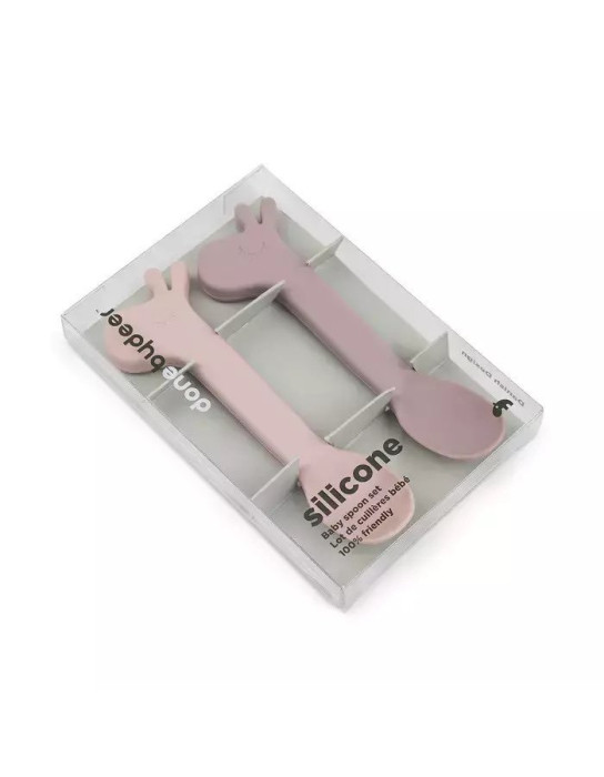 ΚΟΥΤΑΛΙΑ ΣΙΛΙΚΟΝΗΣ σετ 2 τμχ lalee powder 14cm