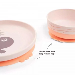 Παιδικό Σετ Φαγητού 3 τμχ Wally Powder Done By Deer