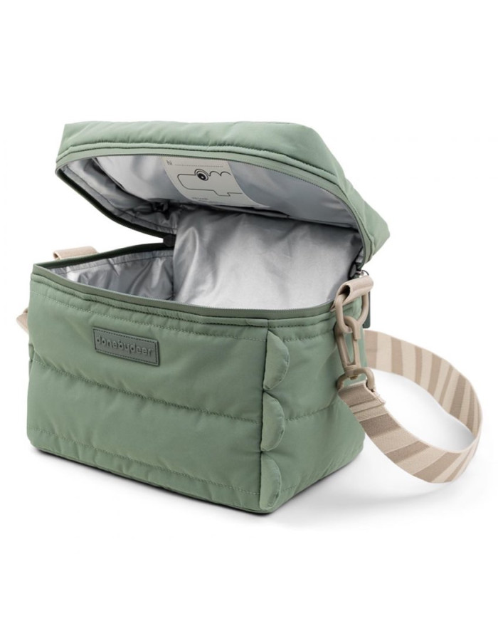 Done by Deer Thermal Bag Croco Green